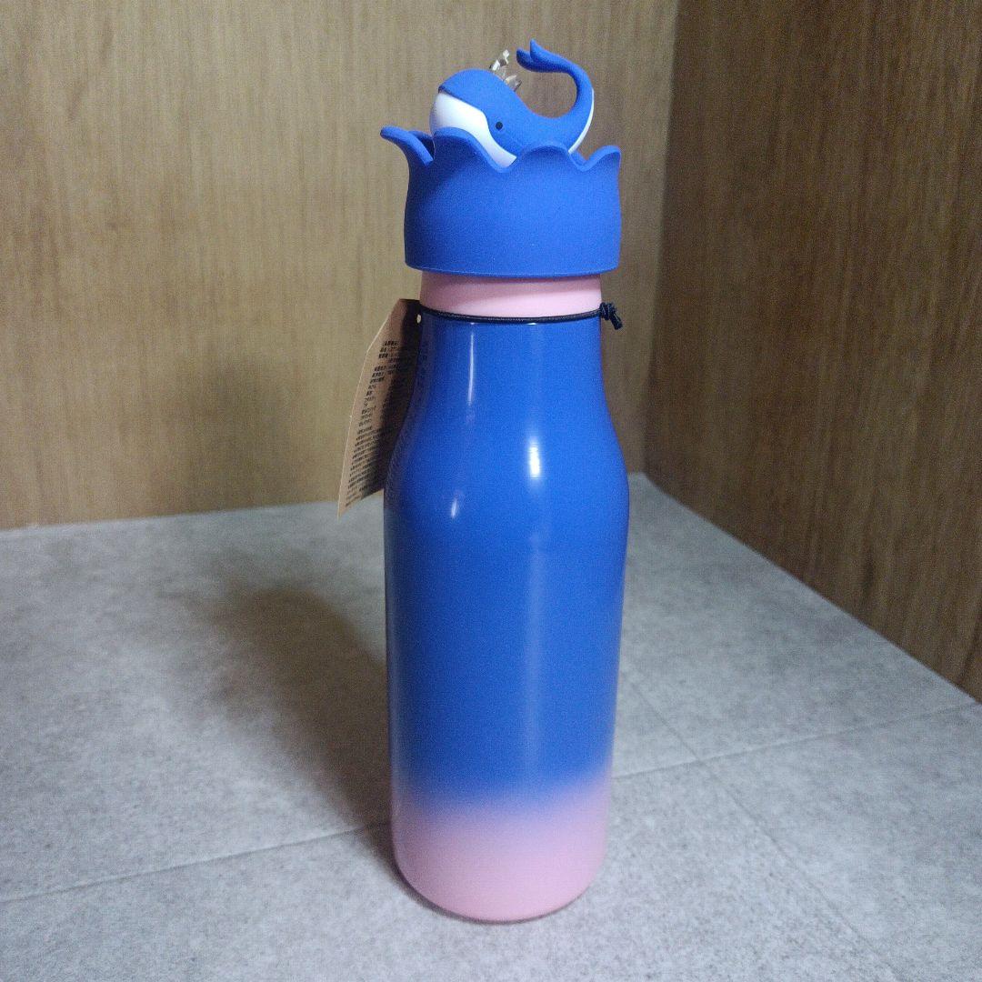 【未使用】スターバックス　限定　ステンレスロゴボトル　くじら