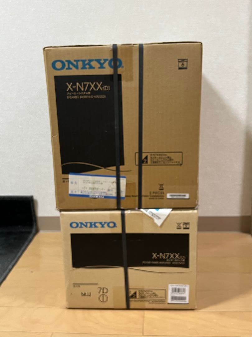 ONKYO X-N7XX(D) MD&CD&カセット&AM／FM&AUXコンポ