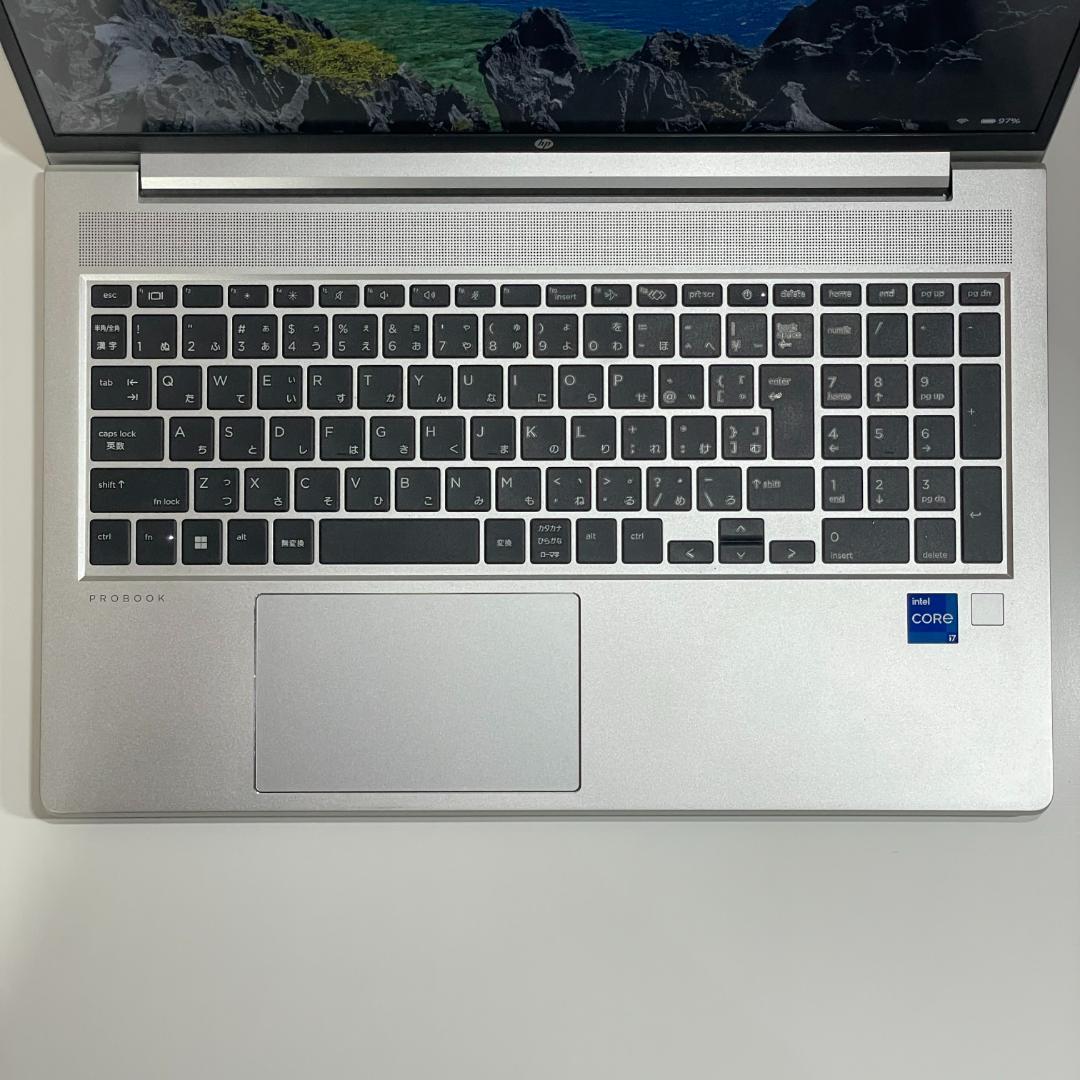 第12世代 i7 HP ProBook 450G9 ノートPC 薄型 16GB