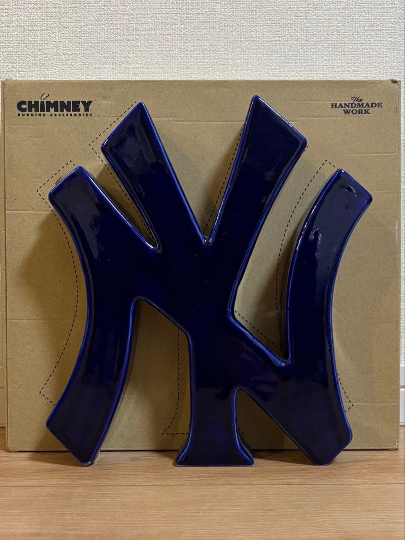 最終値下　即完 CHIMNEY BURNING NY ヤンキース お香立て