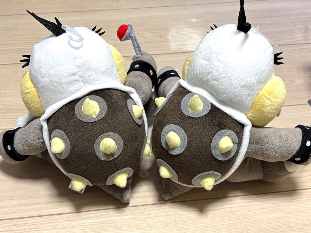 マリオキャラクターぬいぐるみセットほねクッパ