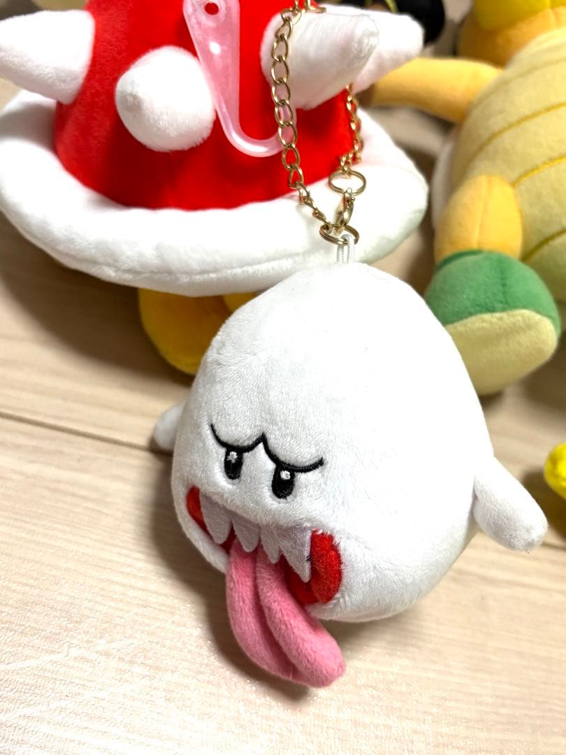 マリオキャラクターぬいぐるみセットほねクッパ