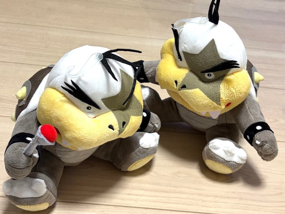 マリオキャラクターぬいぐるみセットほねクッパ