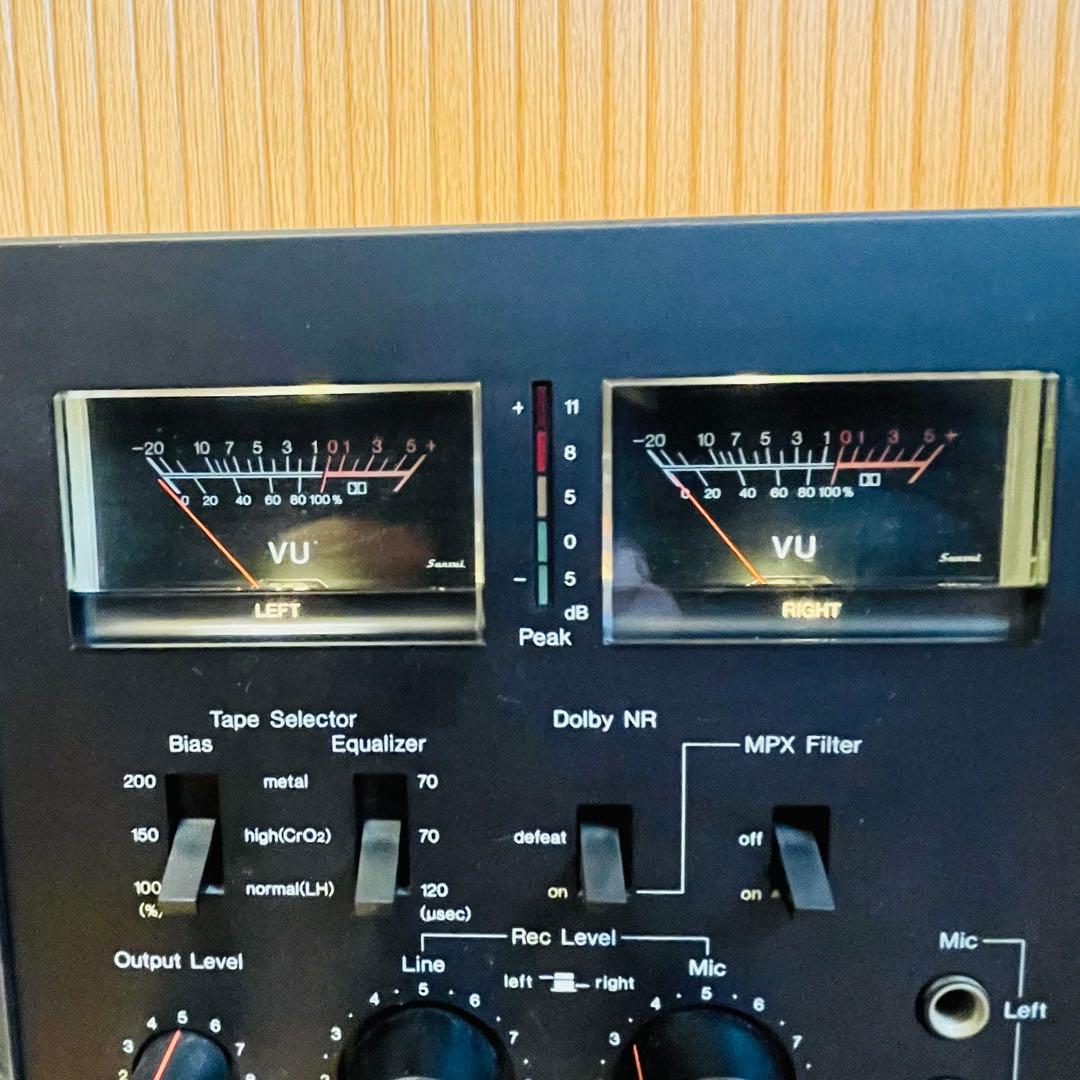 【希少】SANSUI サンスイ SC-77 ステレオカセットデッキ ジャンク扱い