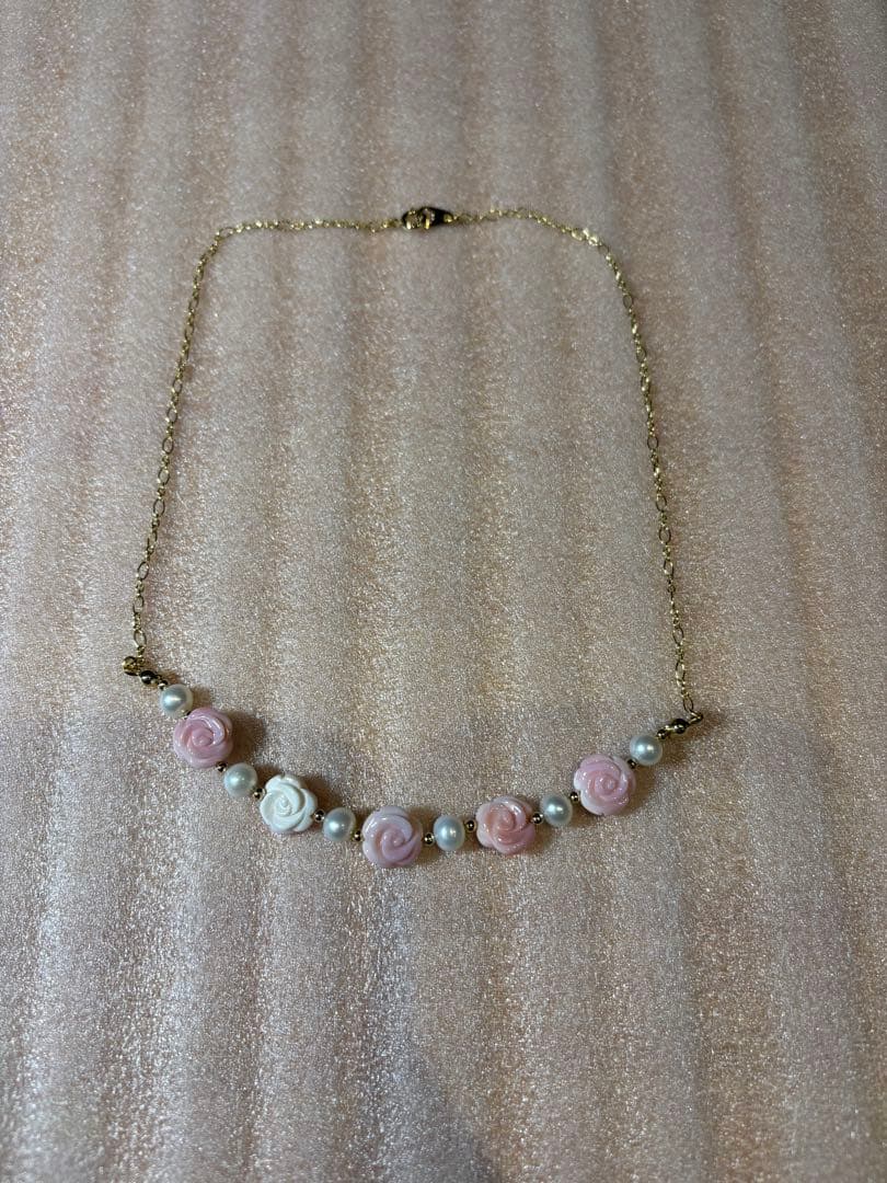 ハンドメイド ネックレス ブレスレット　パワーストーン