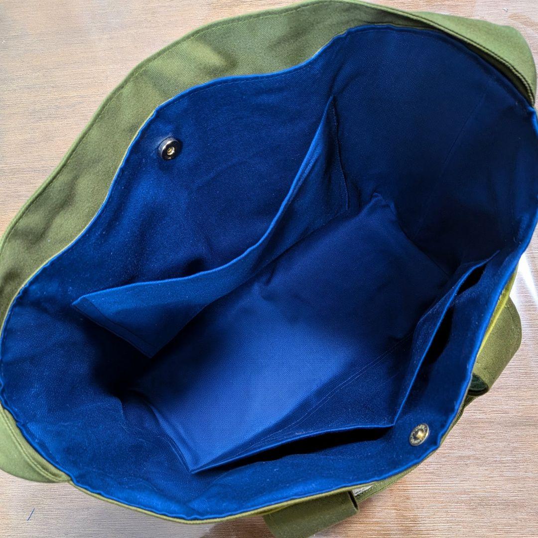 メラニーM大きな2wayリネントートバッグ