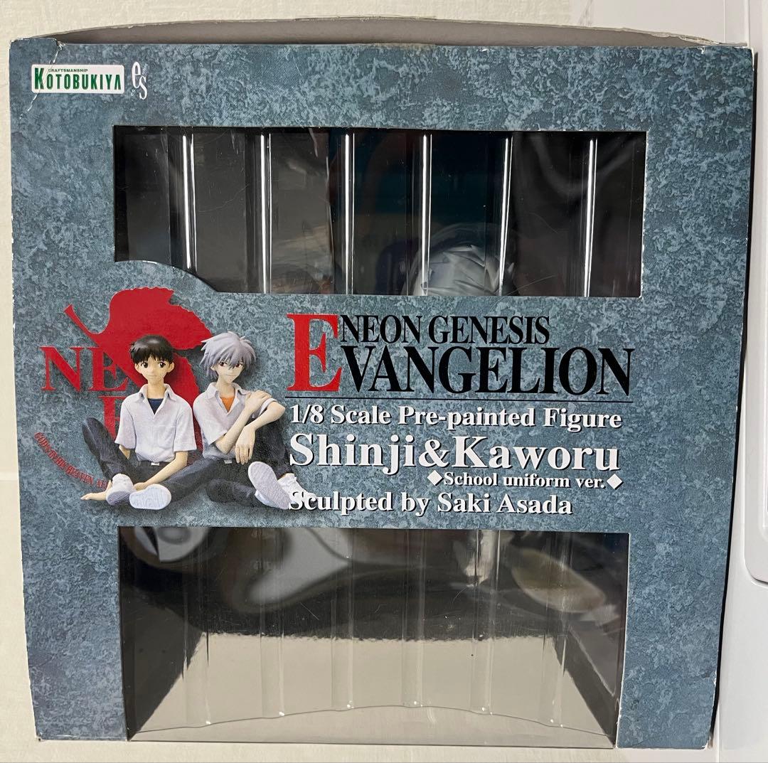 コトブキヤ 新世紀エヴァンゲリオン シンジ&カヲル 制服Ver. 1/8スケール