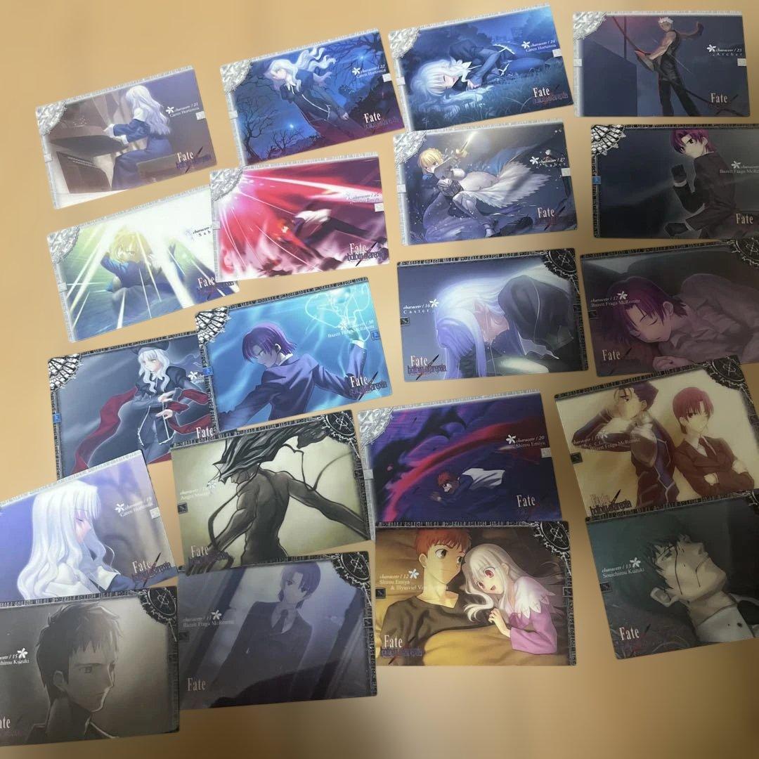Fate 初版キラ多数カード全82枚状態良好