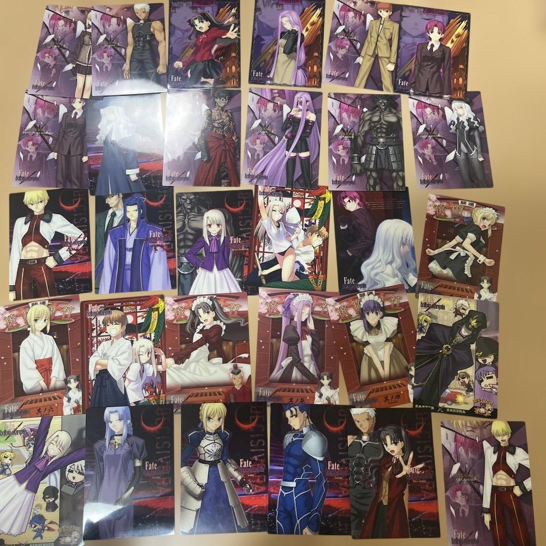 Fate 初版キラ多数カード全82枚状態良好