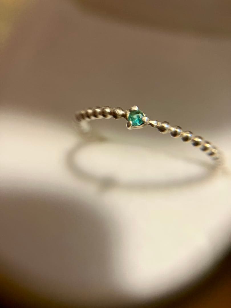 SV925＊愛らしいパライバトルマリンリングです