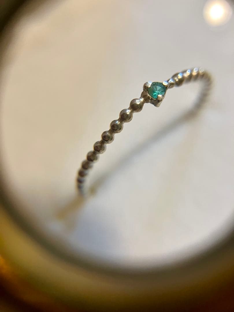 SV925＊愛らしいパライバトルマリンリングです