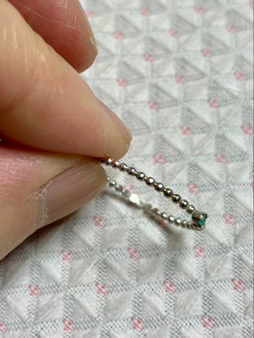 SV925＊愛らしいパライバトルマリンリングです