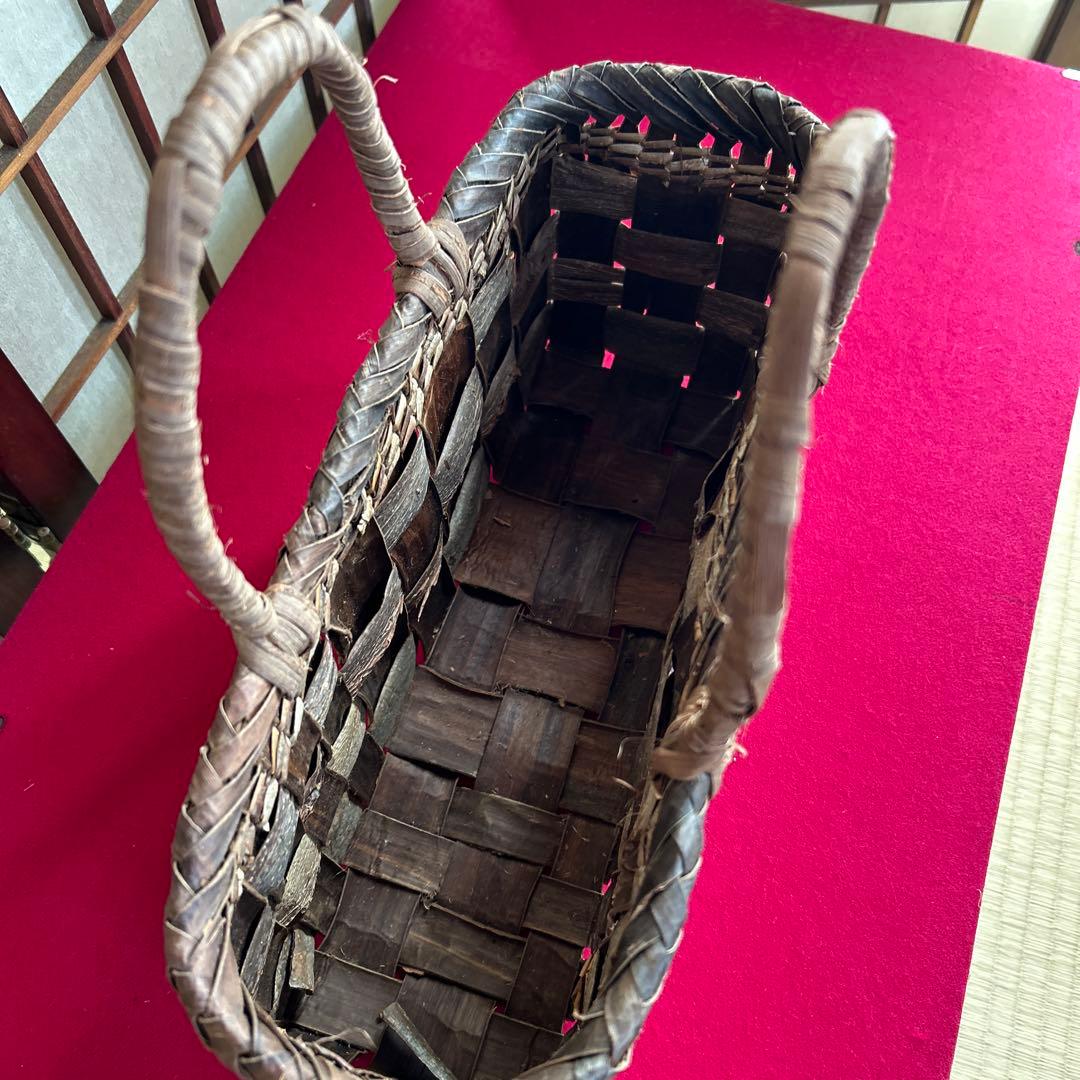 胡桃　籠バッグ【C-44】