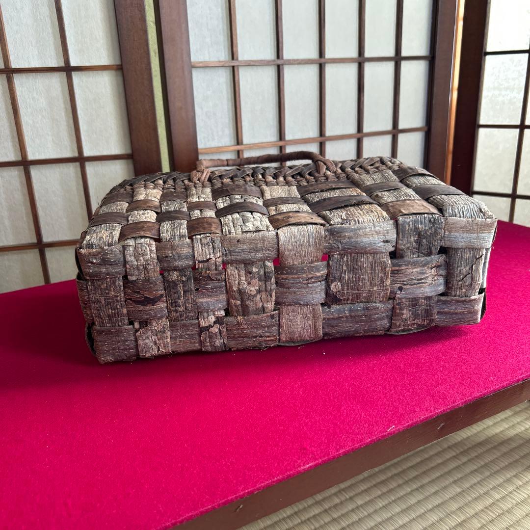 胡桃　籠バッグ【C-44】