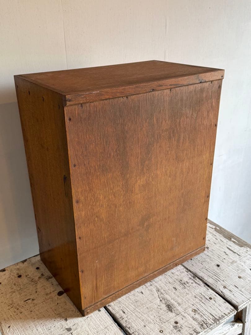 カルテ棚 書類棚 整理棚 レターラック 古家具 古道具