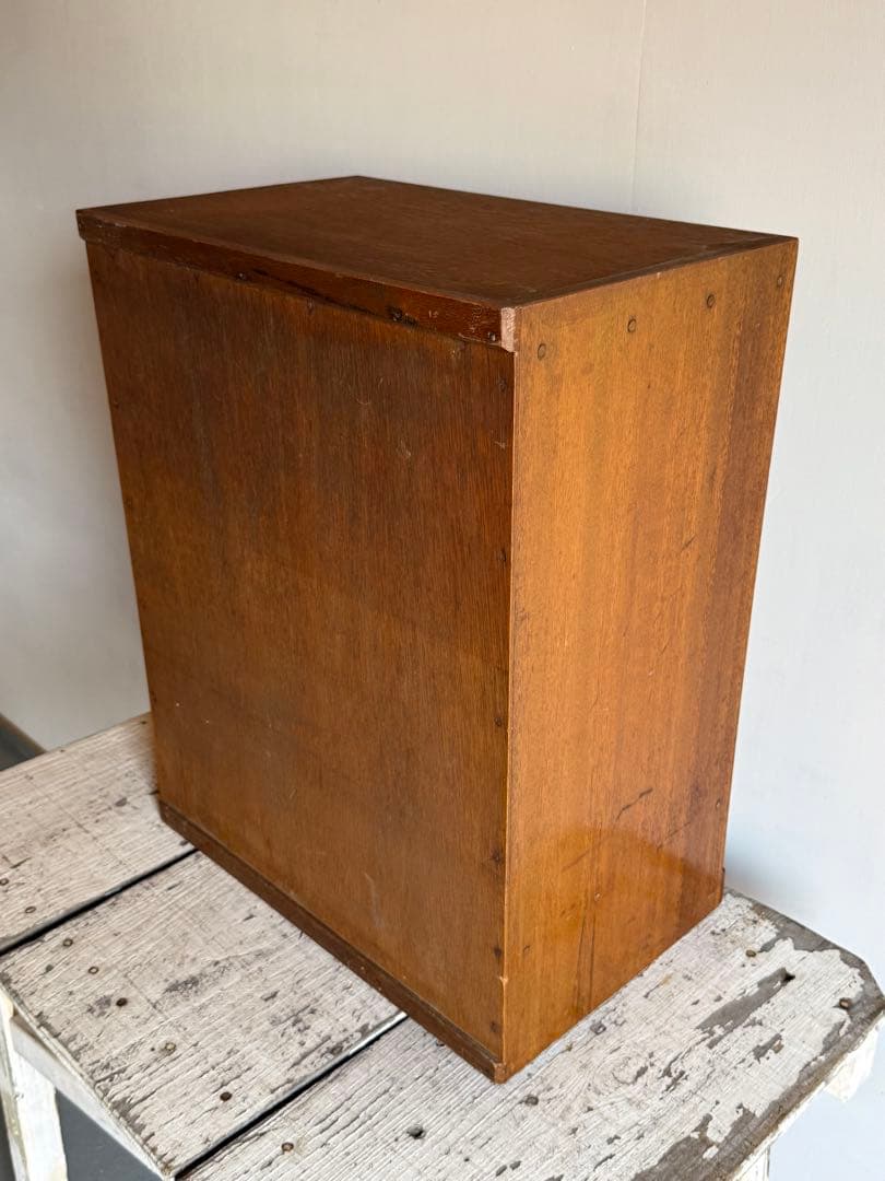 カルテ棚 書類棚 整理棚 レターラック 古家具 古道具