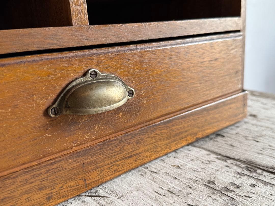 カルテ棚 書類棚 整理棚 レターラック 古家具 古道具