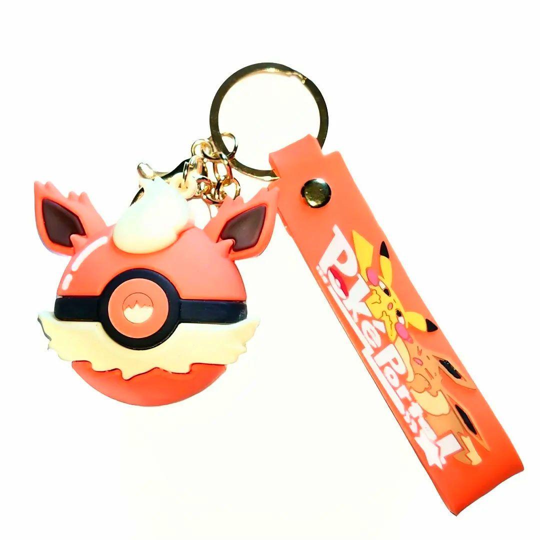 ポケモン イーブイフレンズ　モンスターボール型キーホルダー 5個セット