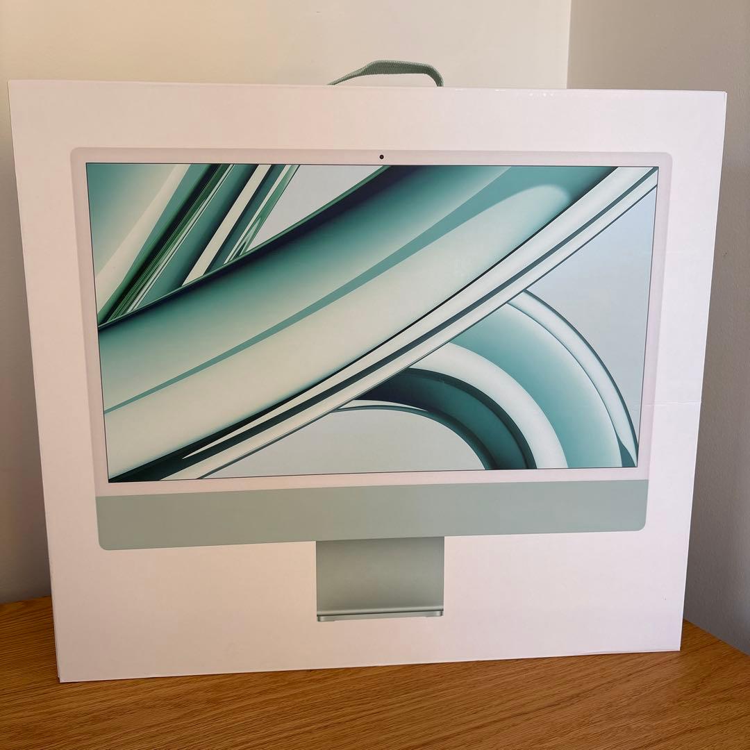 【美品】iMac 24inch Green A2874 2023 M3 16GB