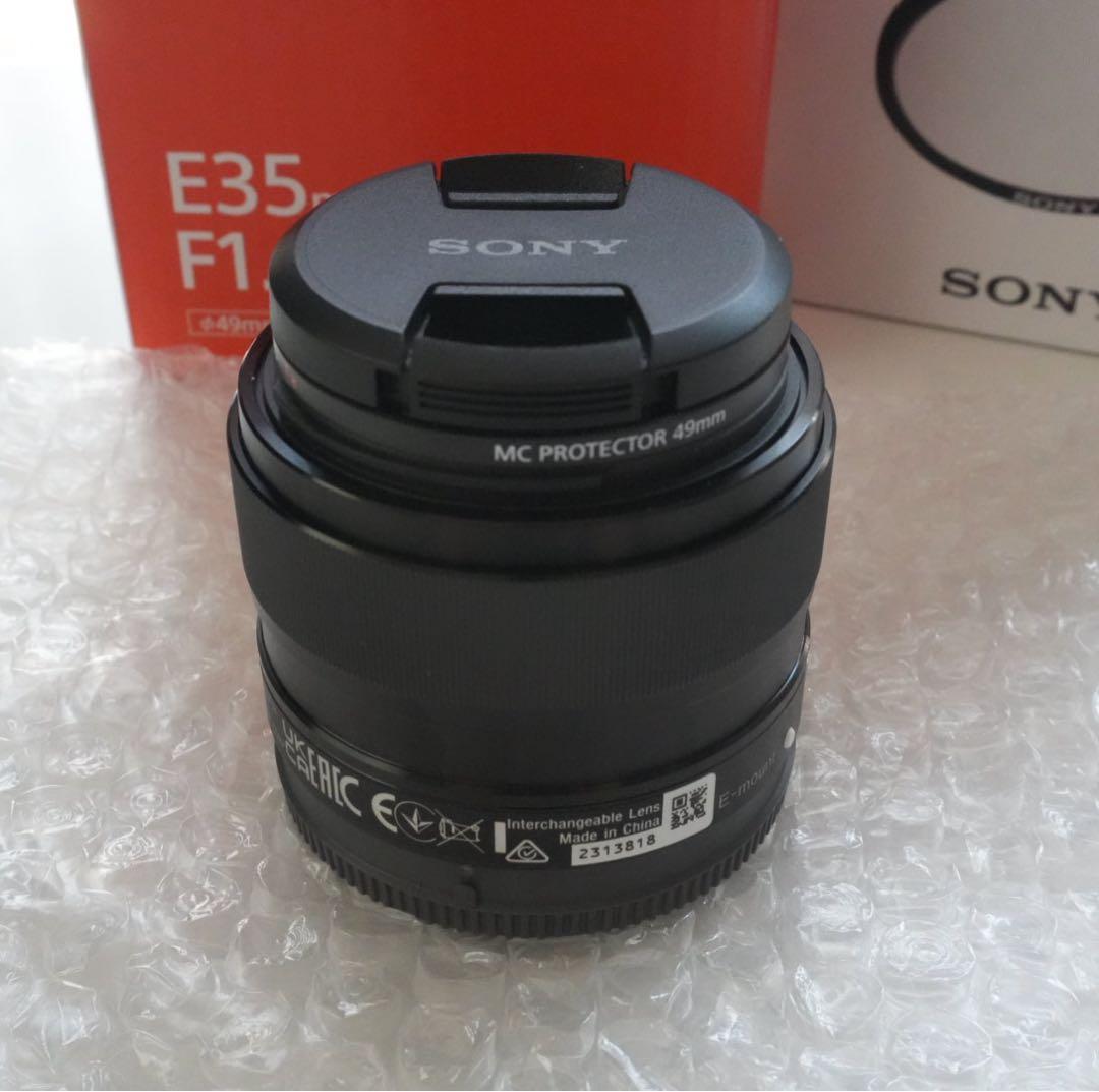 SONY E35mm F1.8 OSS レンズ、SONY レンズプロテクター