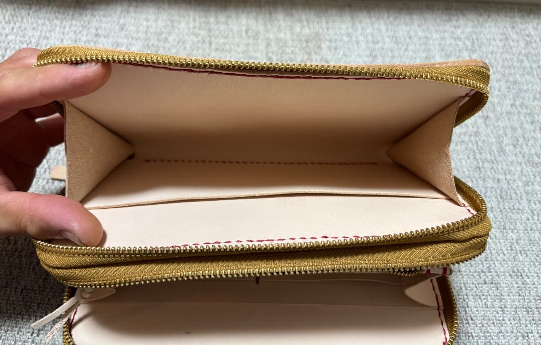 コバさん専用 ヌメ革財布付きクラッチバック