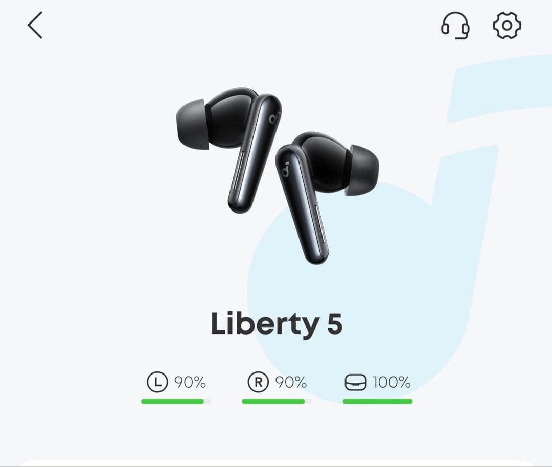 Liberty 5 ワイヤレスイヤフォン