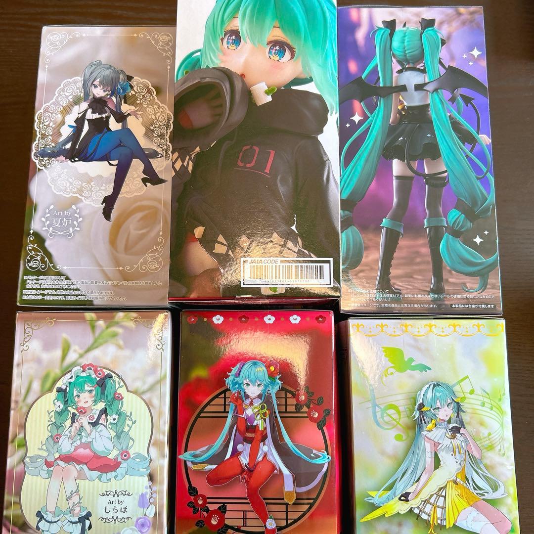 初音ミク フィギュア　まとめ売り　ヌードルストッパー　ラスカル　６種