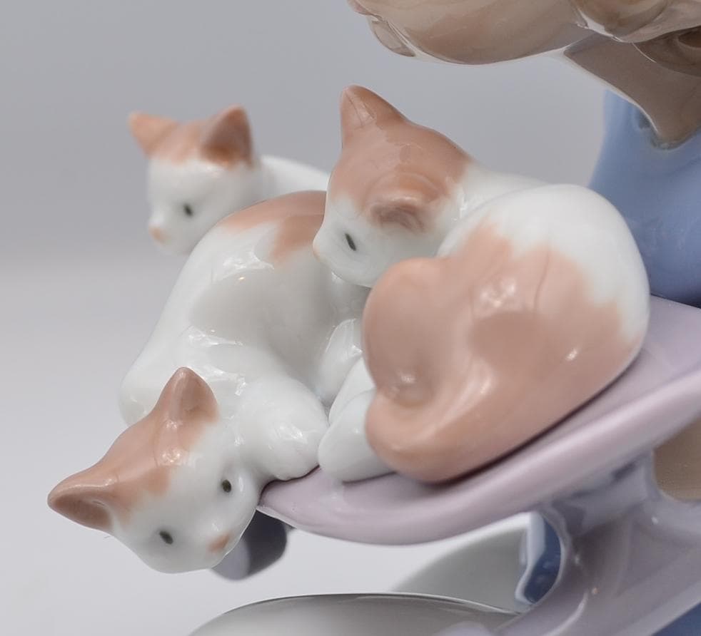 リトルライダー　＃7623　★リヤドロ　スペイン　ポーセリン　絶版　箱付き