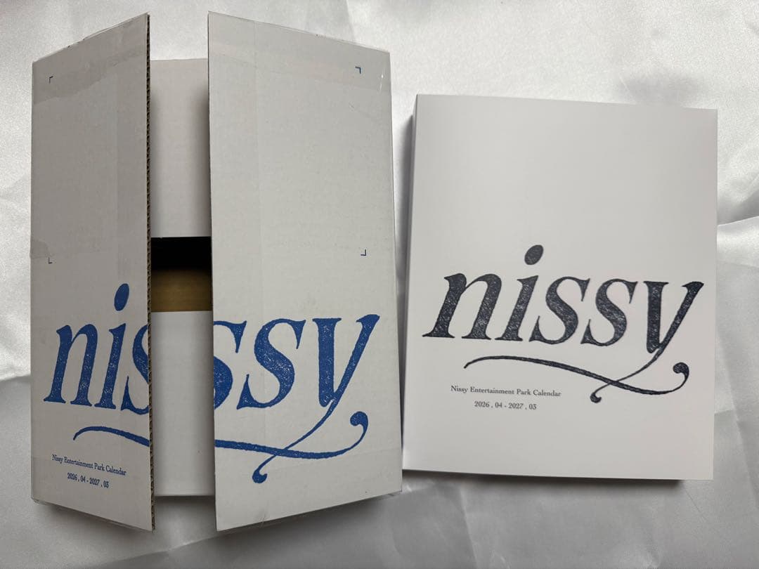 Nissy 卓上カレンダー 2026