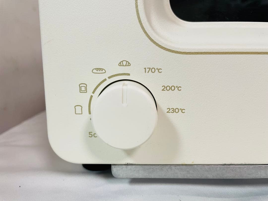 名)BALMUDA スチームトースター K05A-WH 21年製 汚れあり