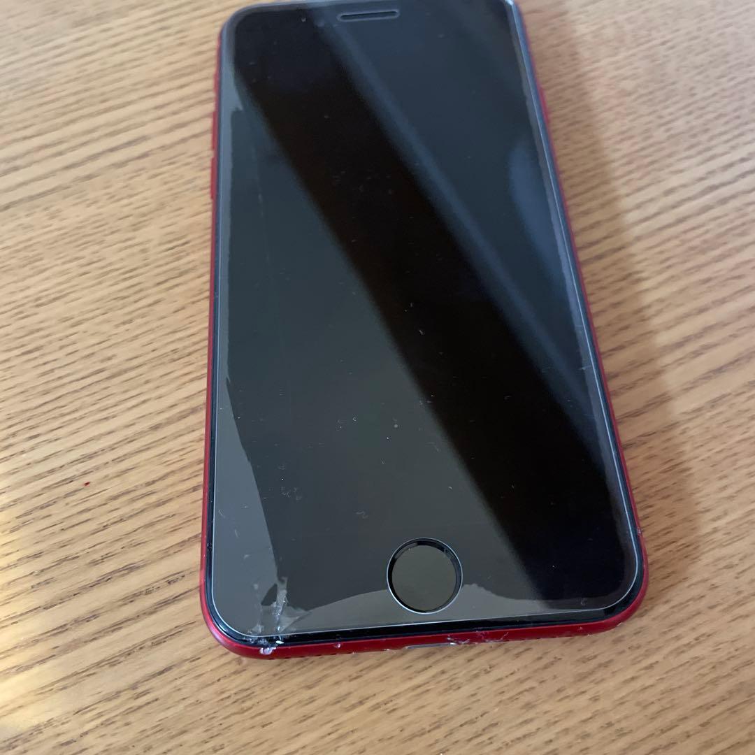 Apple iPhone SE (第2世代)128GB レッド 画面傷あり