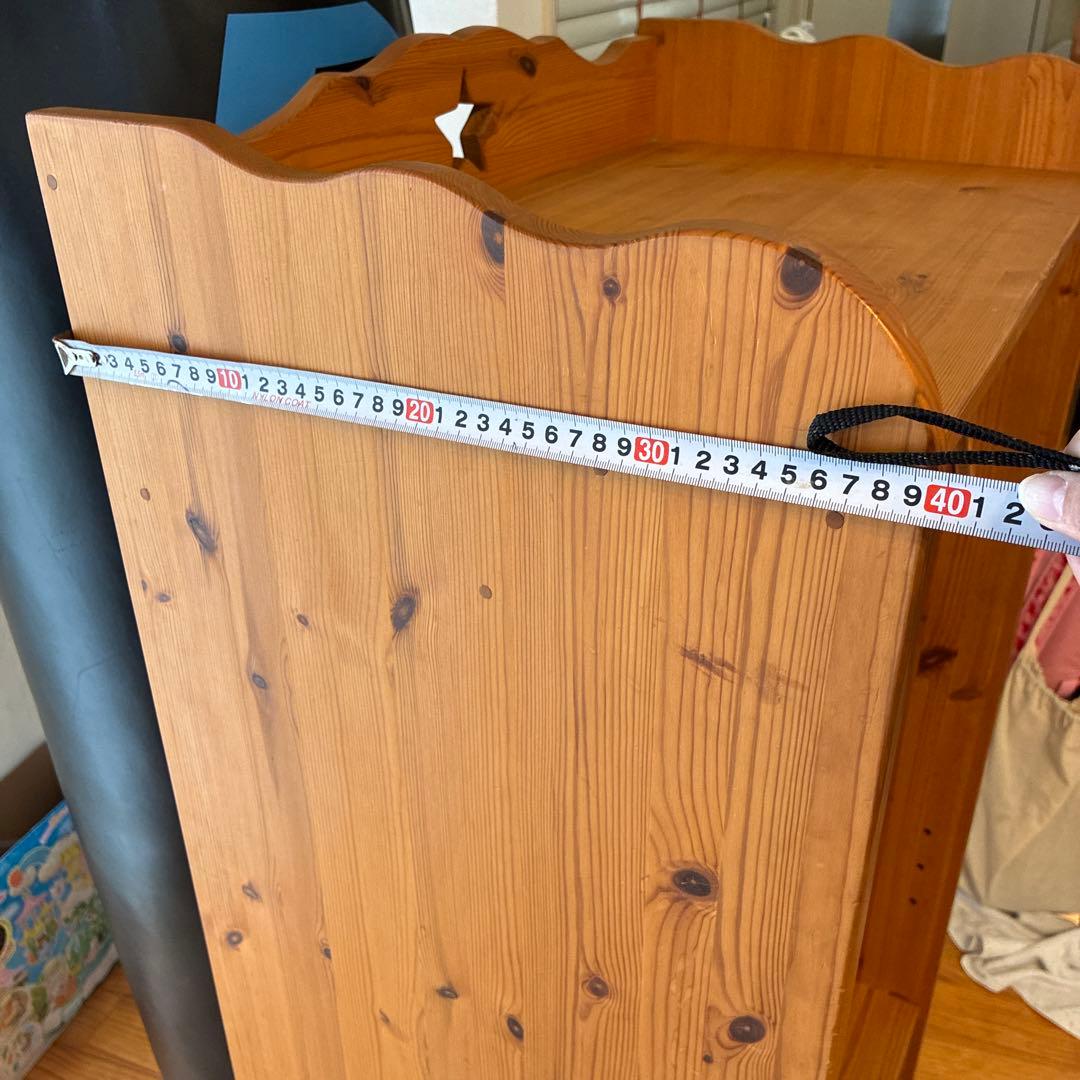 子供ラック アメリカンラック　カントリー調ハンガーラック／オープンクローゼット