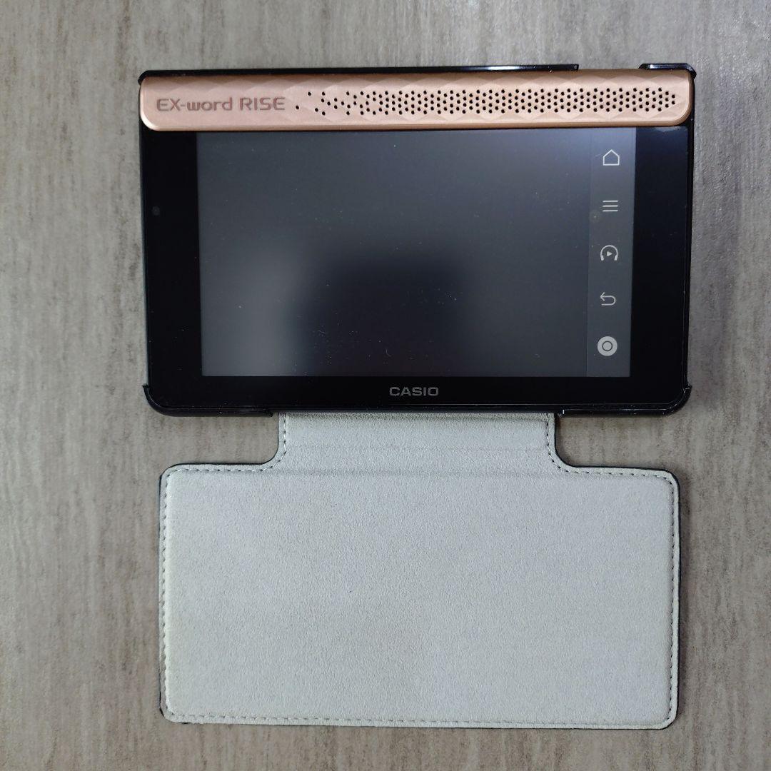 CASIO 英会話学習機 EX-word RISE XDR-S1、純正ケース付