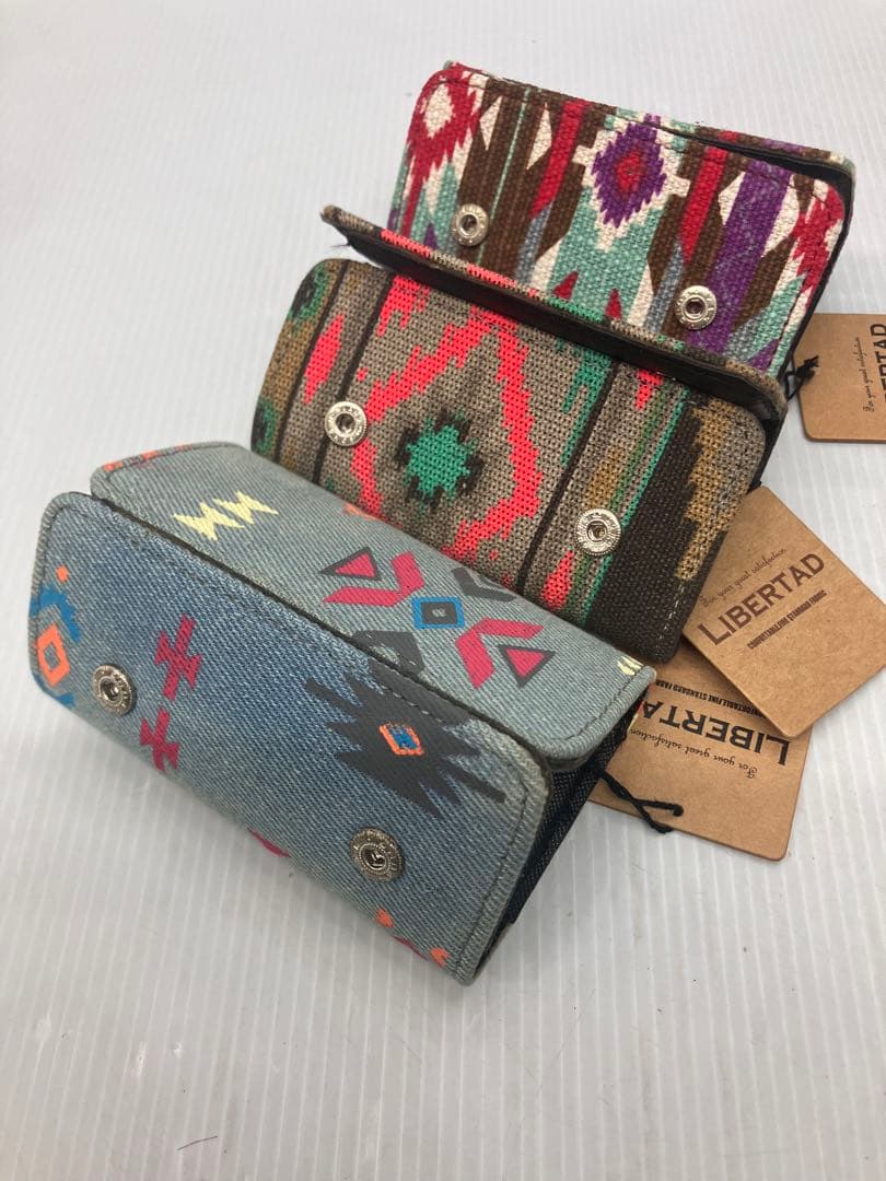 【新品/未使用】LIBERTAD ネイティブ柄 キーケース 3点セット オルテガ