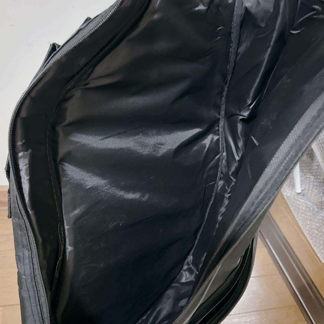 Legend エレキギター ブラックホワイト ギターケース付き(ソフト)