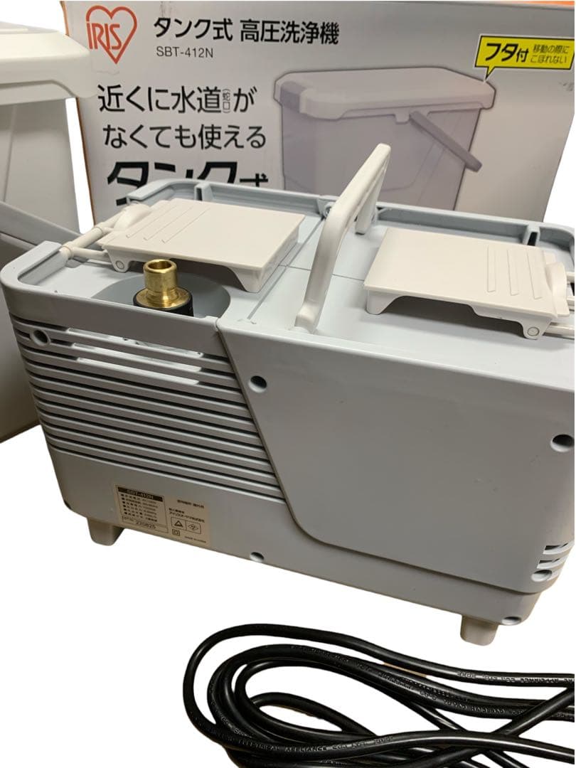 IRIS OHYAMA アイリスオーヤマ タンク式高圧洗浄機 SBT-412N