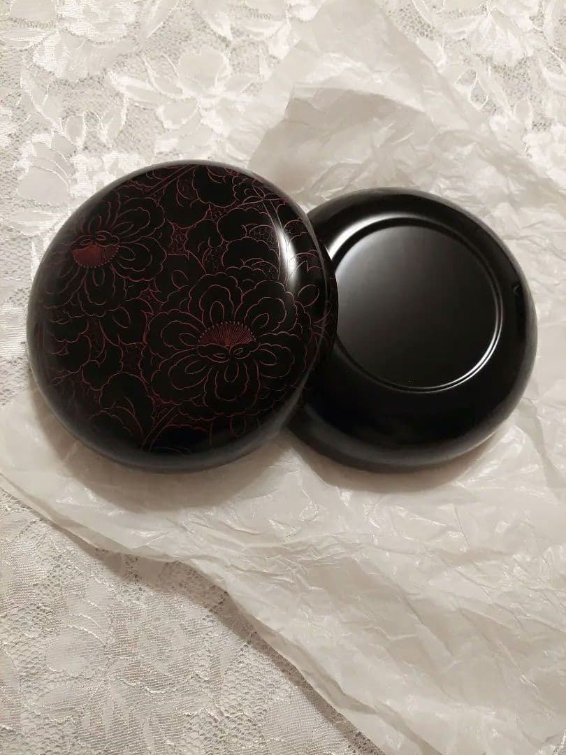 ★新品★漆塗り　菓子器　菓子皿　セット