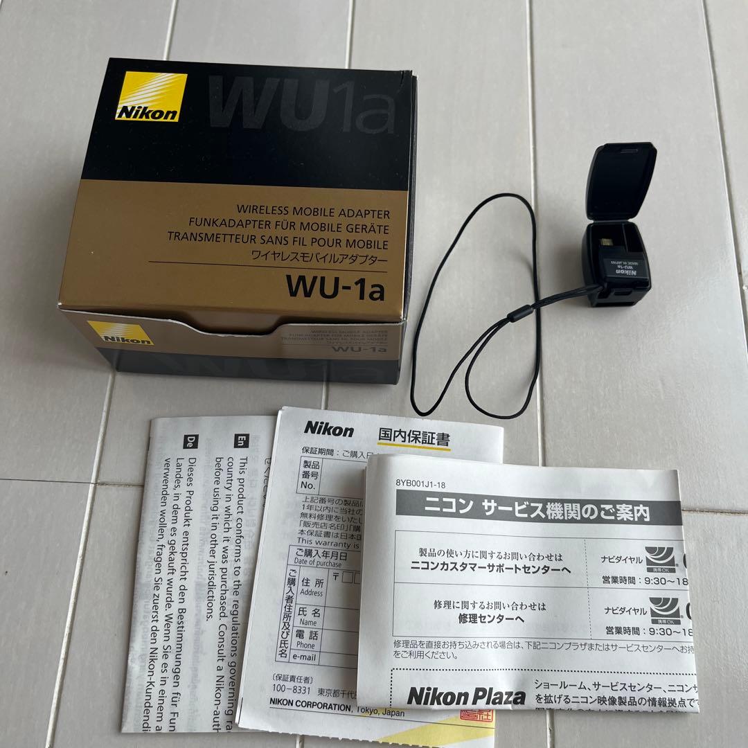 Nikon ワイヤレスモバイルアダプター WU-1a