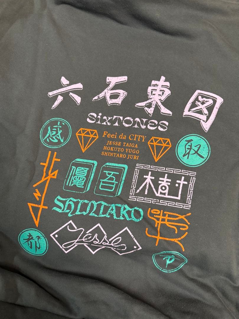 SixTONES CITYトートバッグ　パーカー