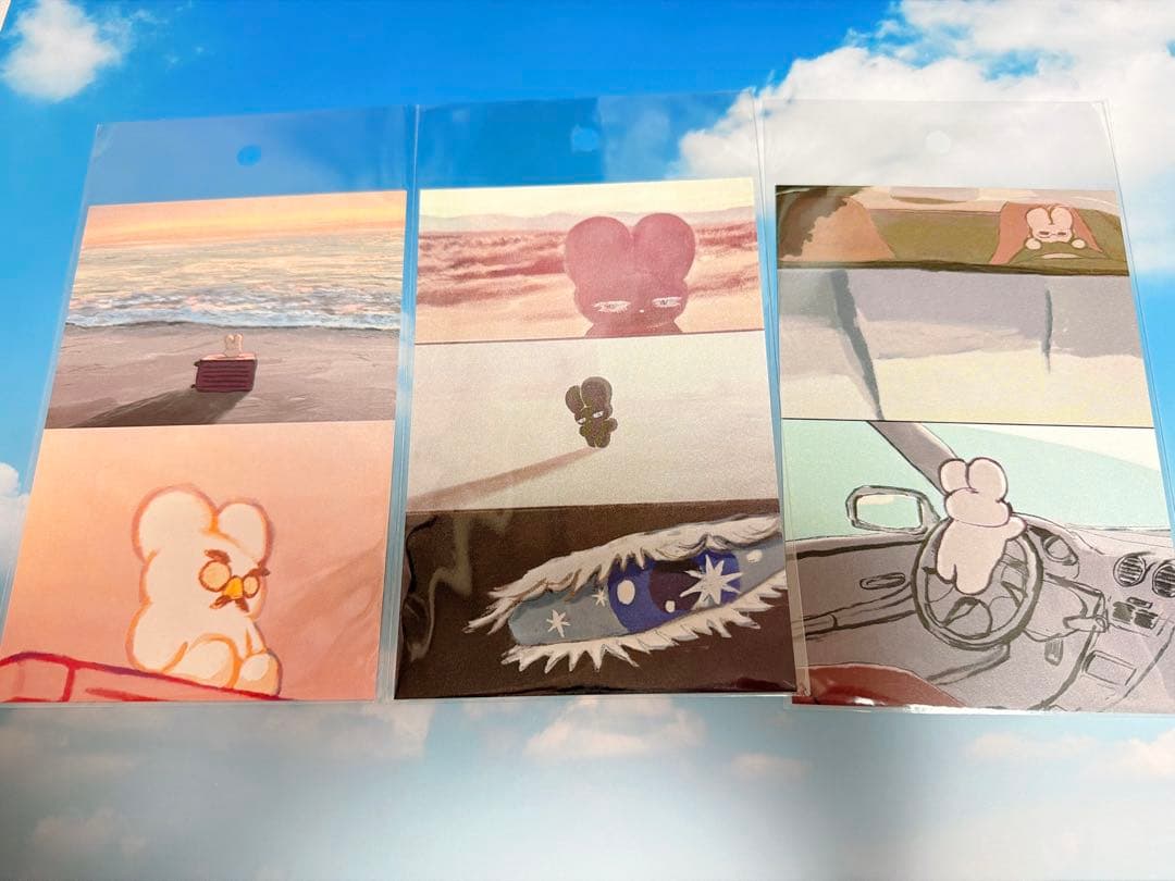 しりみみうさぎ beco+81 ポストカード42枚セット