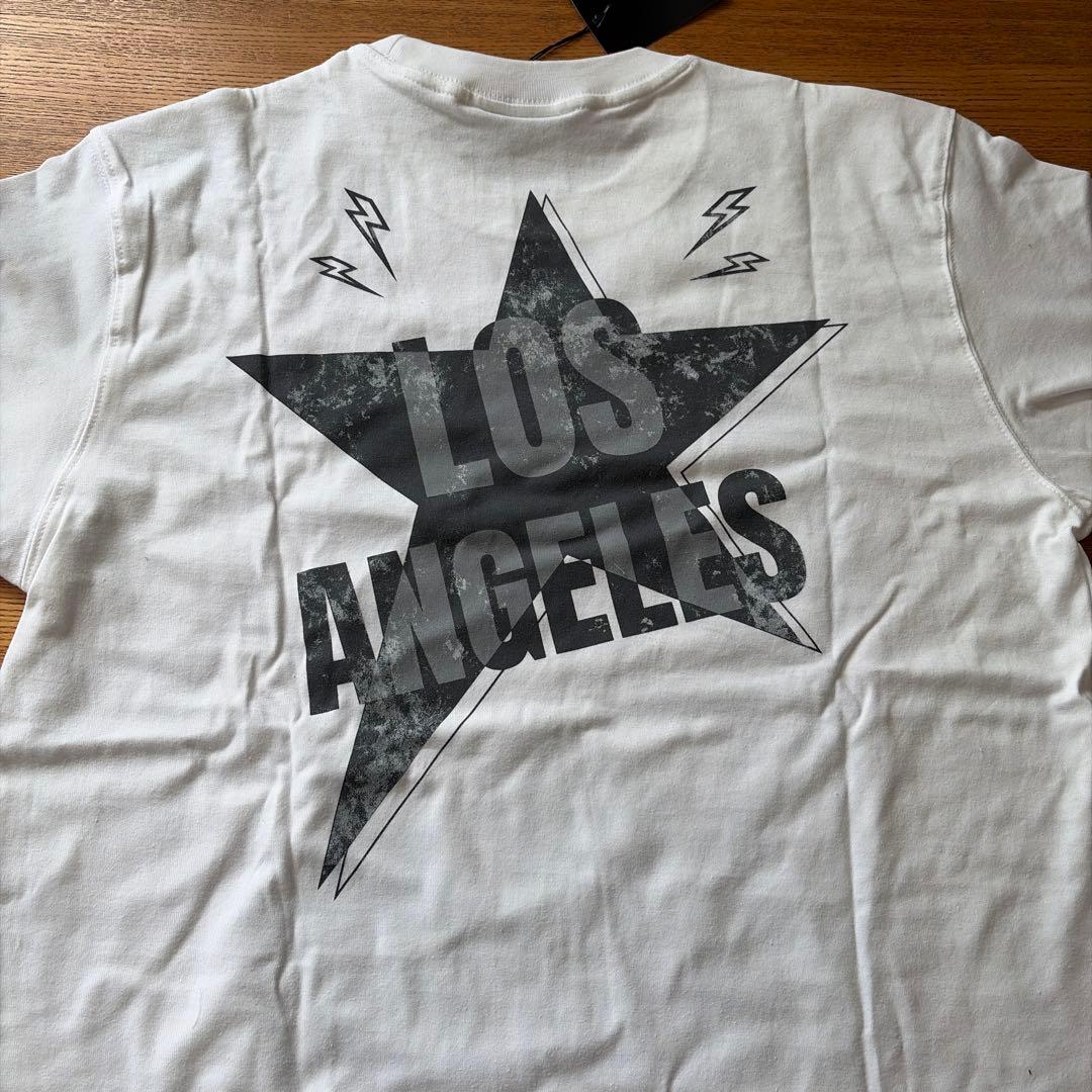 【値下げ】RUN SEOKJIN Tシャツ ホワイト　Lサイズ