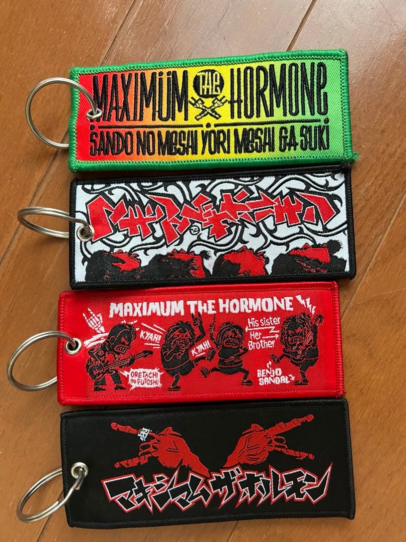 マキシマムザホルモン フライトタグ 4枚セット