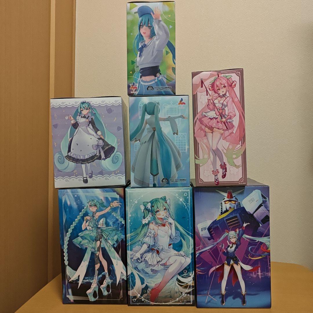 初音ミク・フィギュア 7体セット