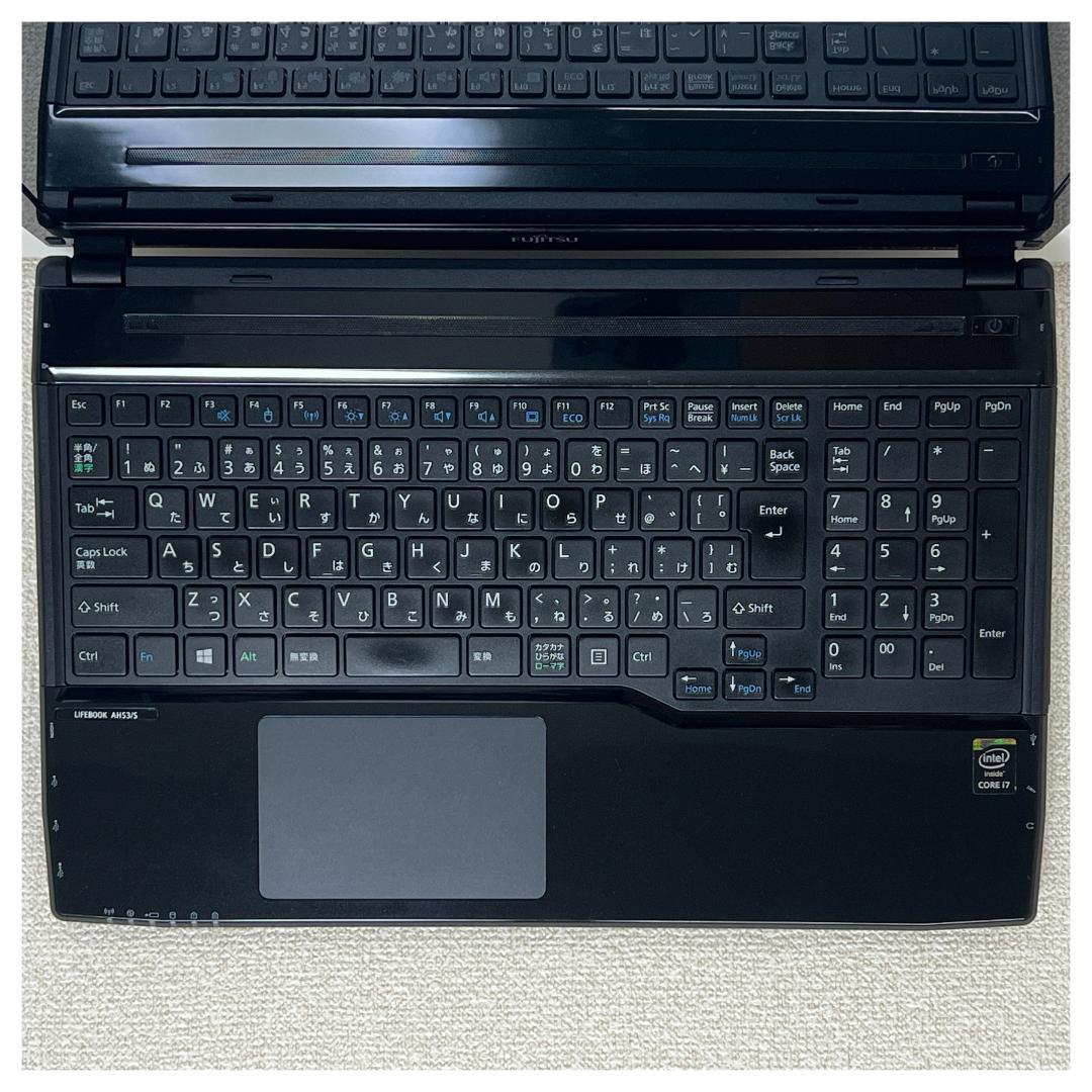富士通 ノートパソコン Windows11 Core i7 SSD 2015