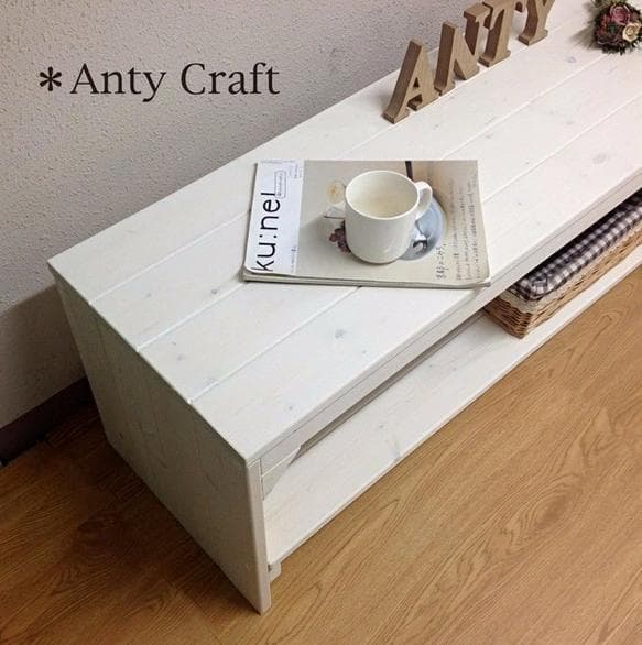 【サイズオーダー可】【引取可能】TV台 ソファテーブル PC台 飾り棚幅90cm