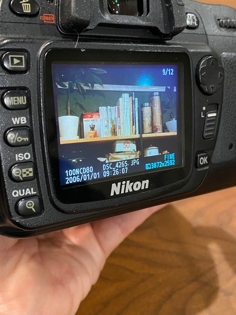 に*り様 Nikon D80 CCDデジタル一眼 動作品　af-s 18-135