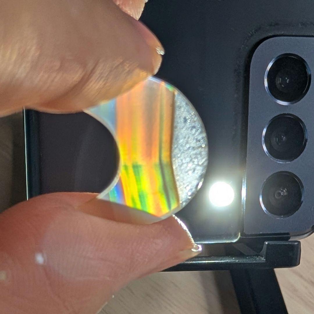 アイリスアゲート ムーン ピアス