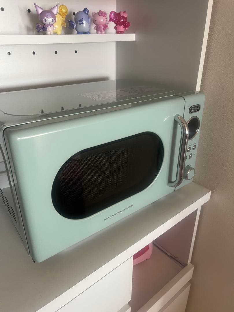 ミントグリーン 単機能電子レンジ TOFFY