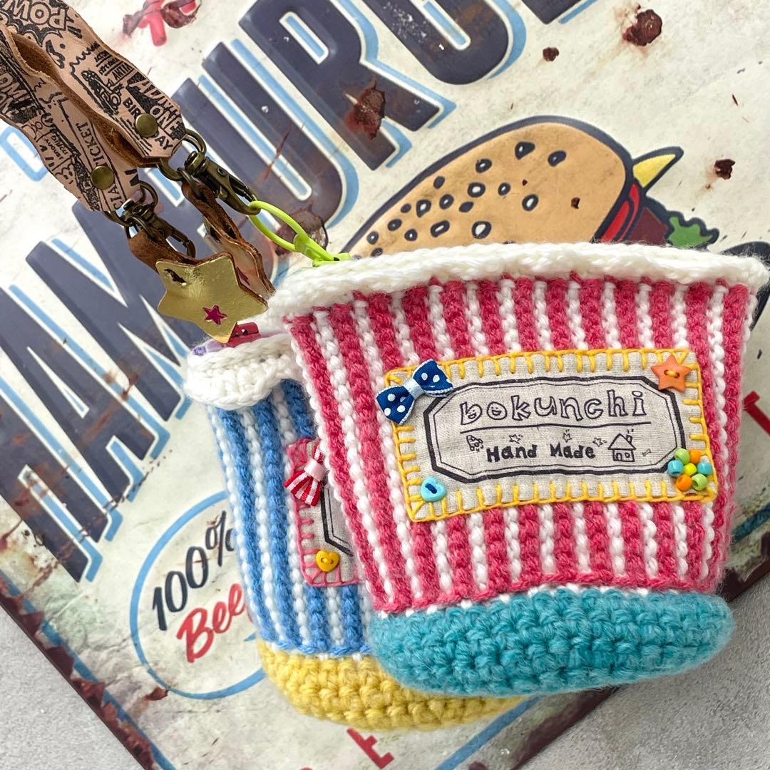 yu005 ハートポーチ 内布付き