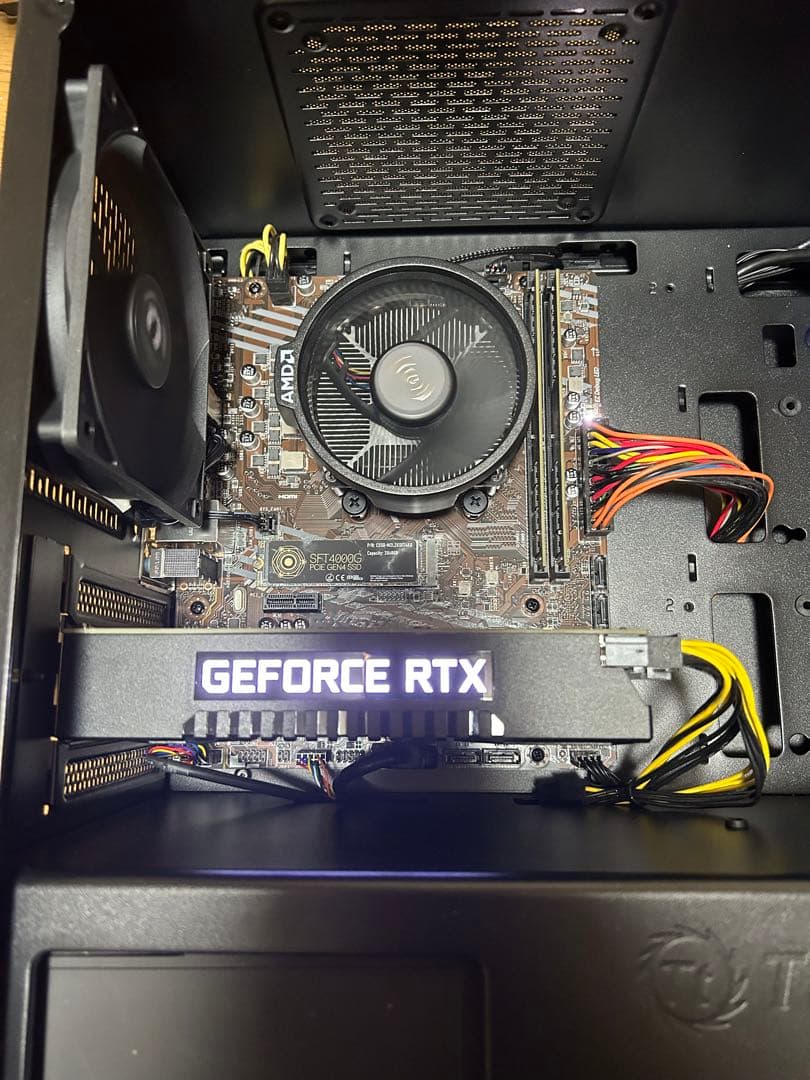 自作PC (メモリ無し) Ryzen5 3600 RTX2060